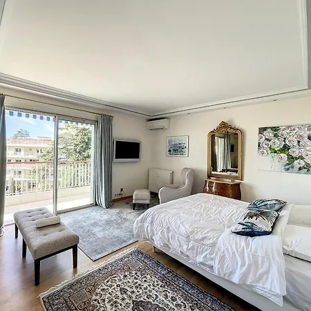 Appartement Vaste 4p Bord De Mer, Terrasse, Piscine 263l Dilli Cannes