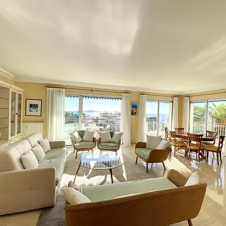 Vaste 4p Bord De Mer, Terrasse, Piscine 263l Dilli Appartement Cannes